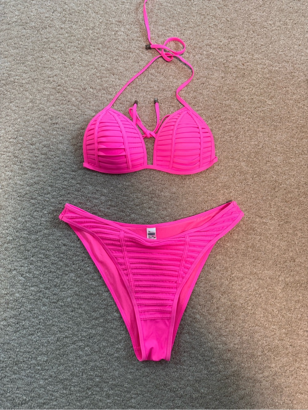 Censored Bikini Set